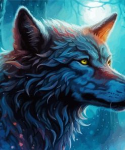 The Spirit Wolf Diamond Painting