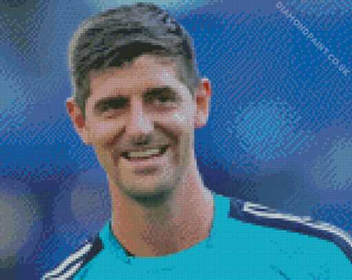 Thibaut Courtois Diamond Painting