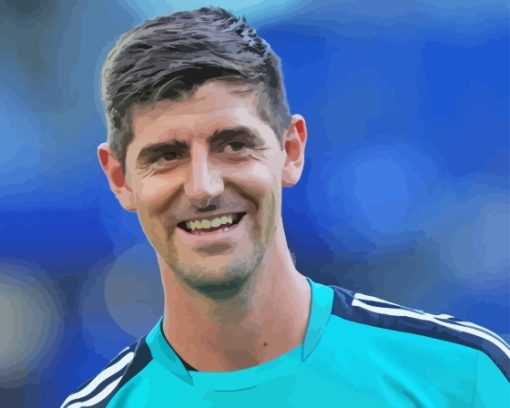 Thibaut Courtois Diamond Painting