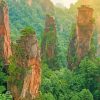 Tianzi Mountain Landscape Diamond Painting