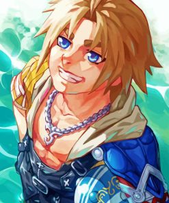 Tidus Final Fantasy Diamond Painting