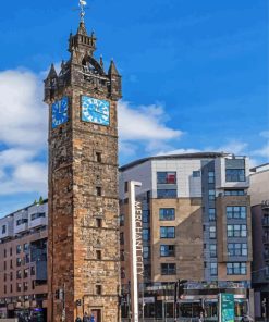 Tolbooth Steeple Glasgow Diamond Painting