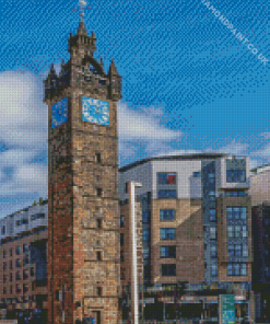 Tolbooth Steeple Glasgow Diamond Painting