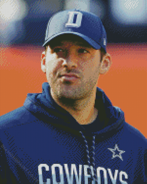 Tony Romo Diamond Painting