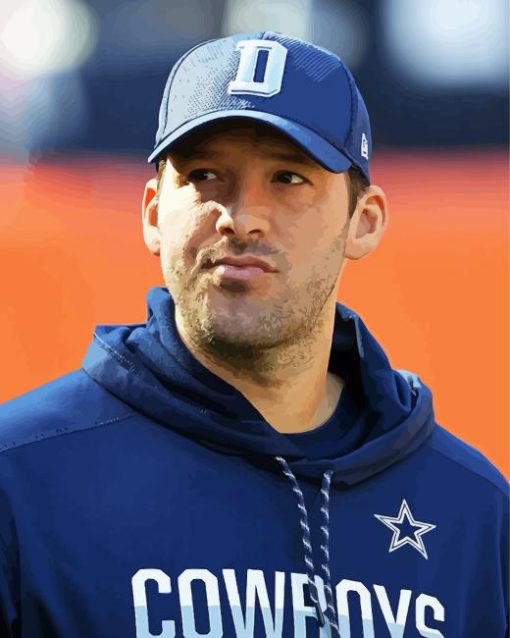 Tony Romo Diamond Painting