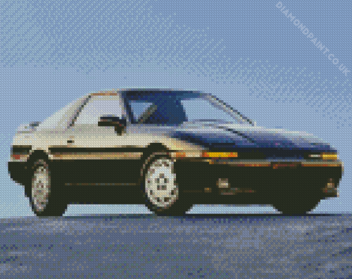 Toyota Supra Mk3 Diamond Painting