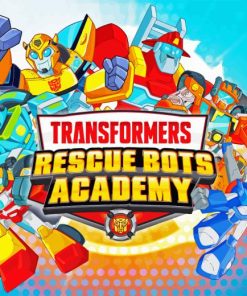 Transformers Rescue Bots Academy Diamond Painting