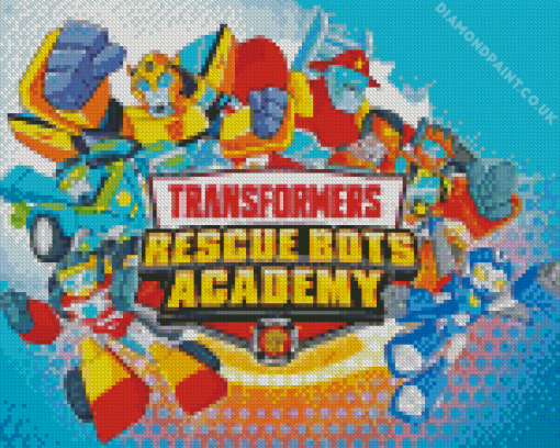 Transformers Rescue Bots Academy Diamond Painting