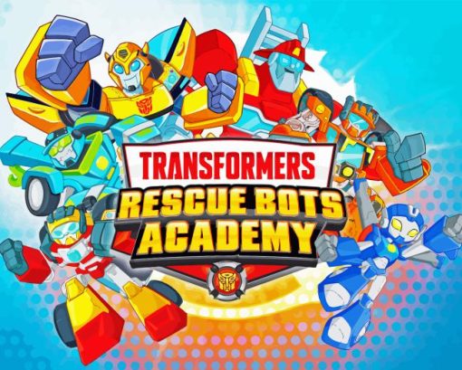 Transformers Rescue Bots Academy Diamond Painting