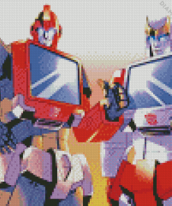 Transformers Robot Diamond Painting