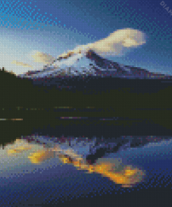 Trillium Lake Diamond Painting