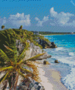 Tulum Ruins Diamond Painting