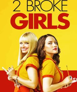 Two Broke Girls Diamond Painting