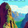 Utah Zion Park Poster Diamond Painting