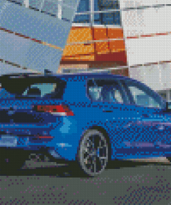 VW Golf R32 Diamond Painting