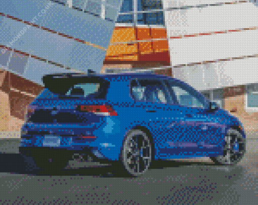 VW Golf R32 Diamond Painting