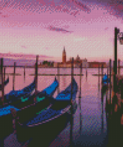 Venice Gondolas Diamond Painting