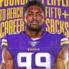 Vikings Danielle Hunter Diamond Painting