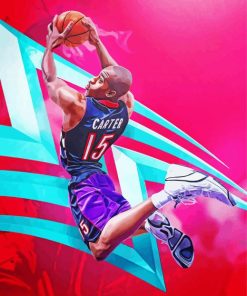 Vince Carter Player Diamond Painting