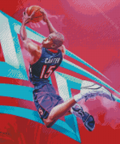 Vince Carter Player Diamond Painting