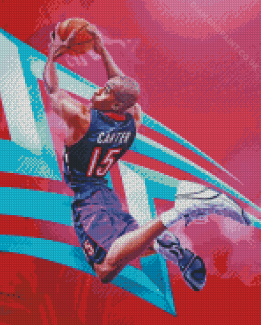 Vince Carter Player Diamond Painting