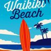 Waikiki Beach Diamond Painting