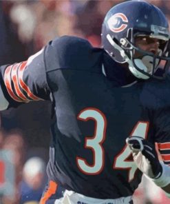 Walter Payton Diamond Painting