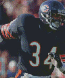 Walter Payton Diamond Painting