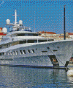 Yacht In Monaco Diamond Painting