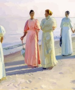 A Walk On The Beach Diamond Painting