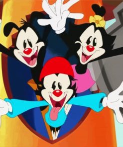 Aesthetic Animaniacs Diamond Painting