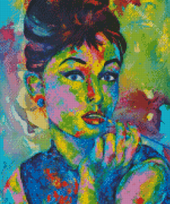 Audrey Hepburn Diamond Painting