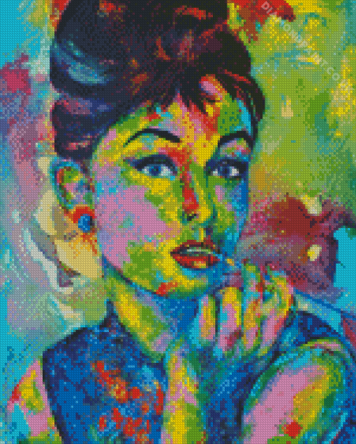 Audrey Hepburn Diamond Painting