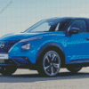 Blue Nissan Juke Diamond Painting