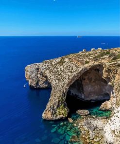 Blue Grotto Cave Diamond Painting