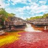 Cano Cristales Waterfall Diamond Painting