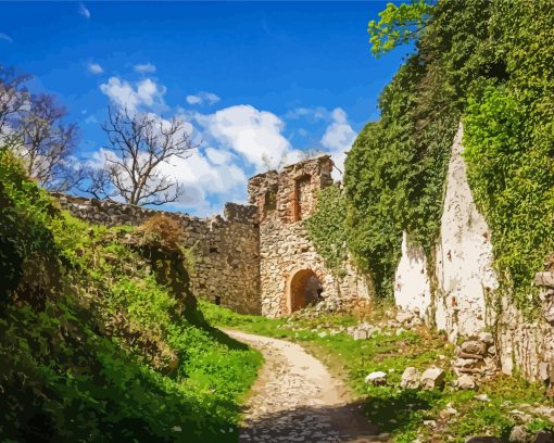 Castle Of Samobor Diamond Painting