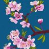 Cherry Blossoms Washington Diamond Painting