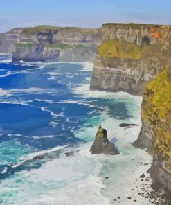 Coastline Ireland Landscape Diamond Painting