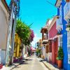 Colorful Colombian Street Diamond Painting