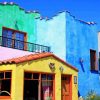 Colorful Mexican Houses Diamond Painting