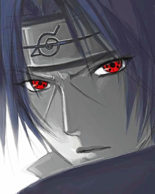 Cool Itachi Uchiha Diamond Painting