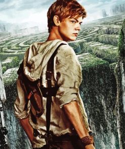 Cool Newt Maze Runner Diamond Painting