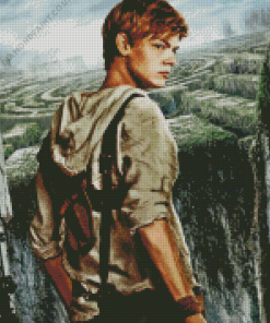 Cool Newt Maze Runner Diamond Painting