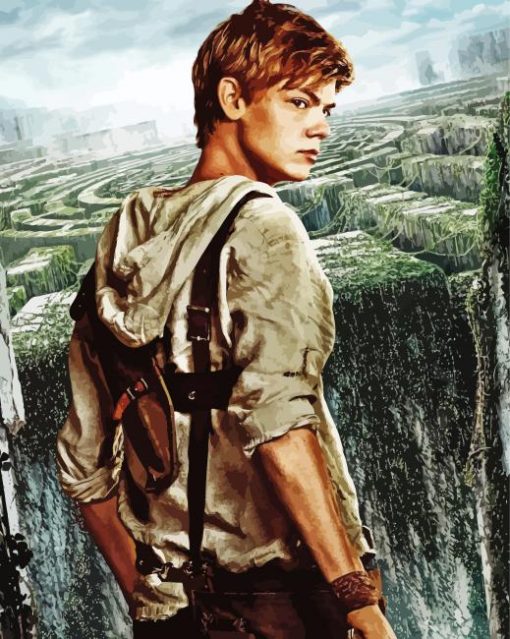 Cool Newt Maze Runner Diamond Painting