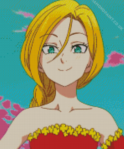 Cute Jenna Anime Diamond Painting