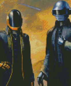 Daft Punk Diamond Painting