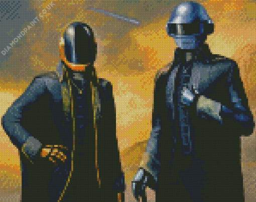 Daft Punk Diamond Painting