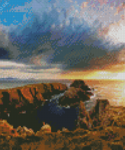 Donegal Seascape Ireland Diamond Painting