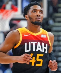 Donovan Mitchell Diamond Painting